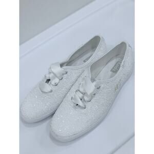Kate Spade New York Sparking White Shoes 7